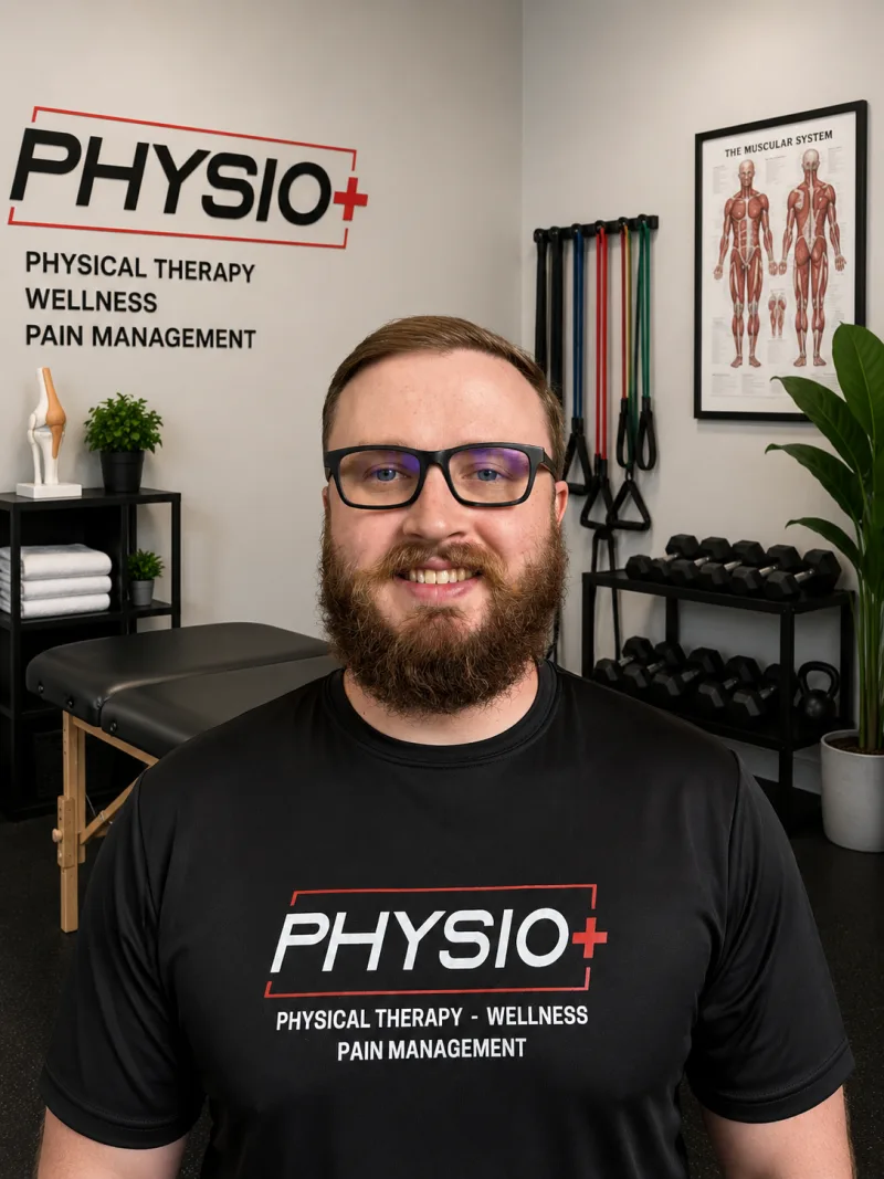 Cameron Berry, PT, DPT, CSCS, SMTC, physical therapist at Physio+ in Lindale and Tyler, Texas