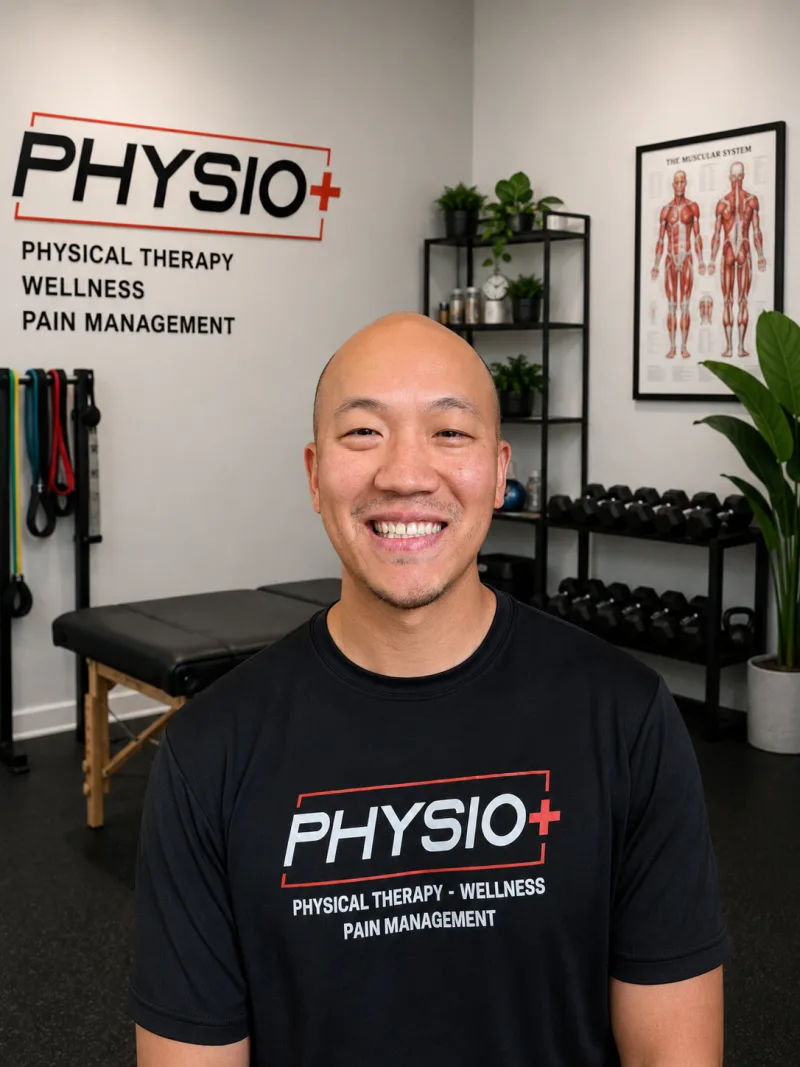 Tim Hu, PT, DPT, OCS, C-DN, board certified orthopedic clinical specialist and co-owner of Physio+ in Lindale and Tyler, Texas